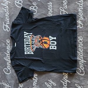 Boy's Basketball Birthday 8 Shirt boys basketball shirt EUC
